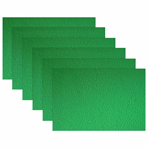 Sets de table en ciment vert texturé haut de gamme résistant à la chaleur pour table design - 6