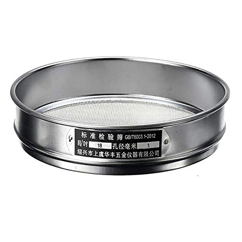 szdc88 Tierra Tamiz, Acero Inoxidable Tamiz Malla Filtro, 5 Tallas, Mini Bonsái...
