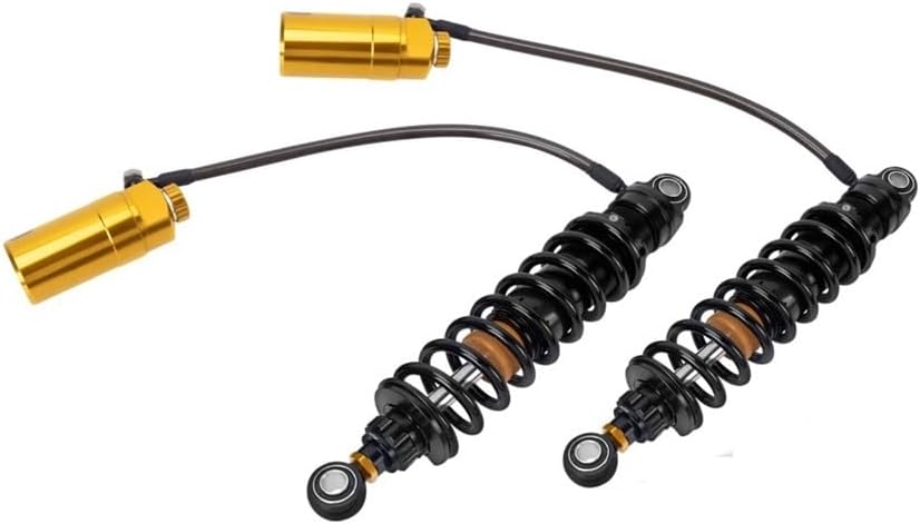 Motorcycle Rear Reservoir Suspension Fit For Harley Touring Road Street Glide King FLHT 14-24 Adjustable Shock Absorbers