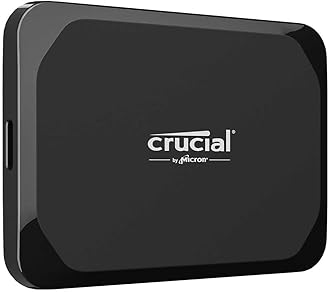 Sponsored Ad - Crucial X9 CT4000X9SSD902 External SSD 4TB USB3.2 Gen2 Compatible with Maximum Reading Speed of 1050MB/s Mylio Offer Included Model