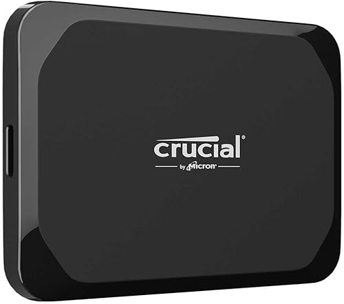 【Amazon.co.jp限定】Crucial(クルーシャル) X9 外付け SSD 2TB USB3.2/Type-C Gen2対応 最大読込速度1050MB/秒 正規代理店保証品 Mylio Offer付属モデル CT2000X9SSD902