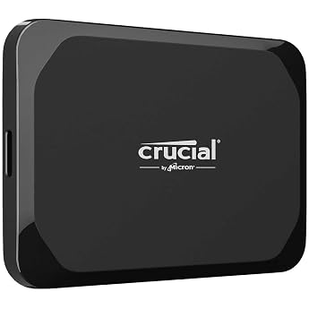 【Amazon.co.jp限定】Crucial X9 External SSD 4TB USB 3.2/Type-C Gen2 Compatible - Up to 1050MB/s Read Speed - Authorized Dealer Wa