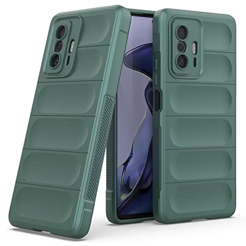 Image of Amazon Brand - Solimo Cover for Mobile Phone (Silicone Dark Green)