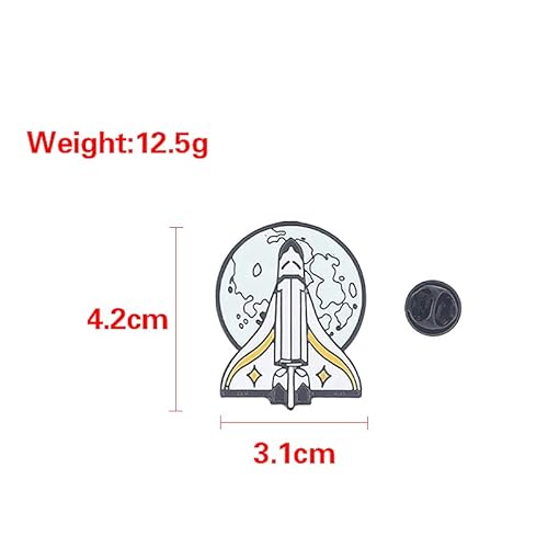 Tlou Ellie Enamel Brooch Pins - Joel Backpack Spaceship Rocket Cosplay Badge Brooches - Tv Stuff Gifts For Women And Men Fans 2Pcs (Angel Wings And Spaceship Pins) #TOP2