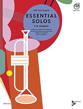Paperback Essential Solos for Trumpet: 28 Solos on Popular Jazz Standards, Book & CD Book