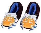 Star Wars Slippers Clone Wars Ahsoka Tano Slipper Socks with No-Slip Sole For Women Men (Medium)