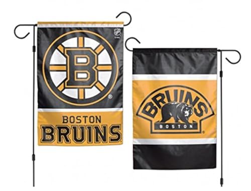 Drapeau de jardin NHL Boston Bruins décoration extérieure double face 30 x 45 cm