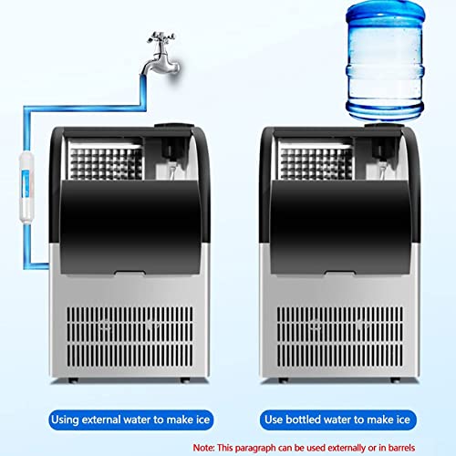 Máquina Comercial de Hielo Acero Inoxidable 85kg/24h miniatura 7