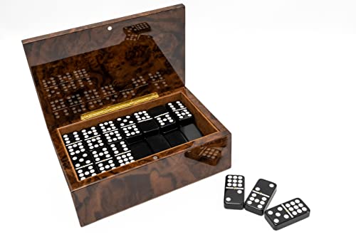 Set de Dominós de Lujo Italiano con Caja de Madera miniatura 2