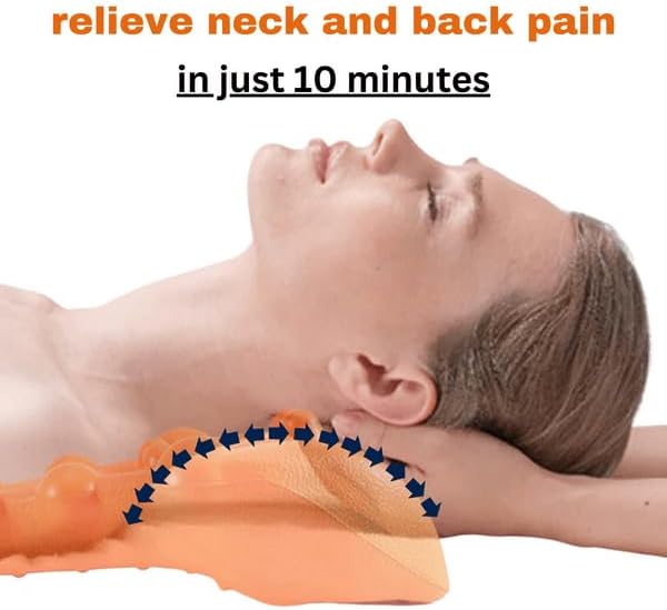 Miniatura 3 de Herramienta de liberación occipital herramienta de masaje de punto de activación, dispositivo de alivio del dolor de cabeza y cuello por tensión,