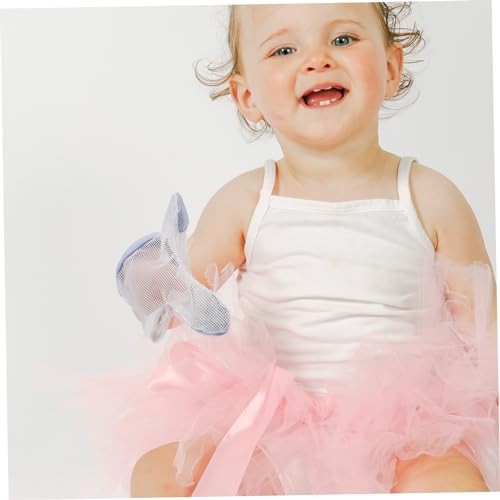 Thumb Sucking Stop Gloves for Infants 2 Pairs of Breathable Finger Protective Gloves Anti-Bite and Sucking Aid for Babies Random Color4