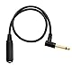 Gitarren-Verstärkerkabel, rechtwinklig, Mono, 90 Grad, 6,35 TS-Stecker auf 6,35 TRS-Buchse, Audiokabel für Verstärker, Gitarren, Klaviere, Heimkino-Ausrüstung usw.