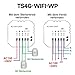 Beok Fussbodenheizung Thermostat Digital, WiFi Wasser Fußbodenheizung Smart Raumthermostat Programmierbarer Heizung thermostate mit LCD Kompatibel mit Tuya, Alexa APP Steuerung 3A TS4G-WIFI-WP