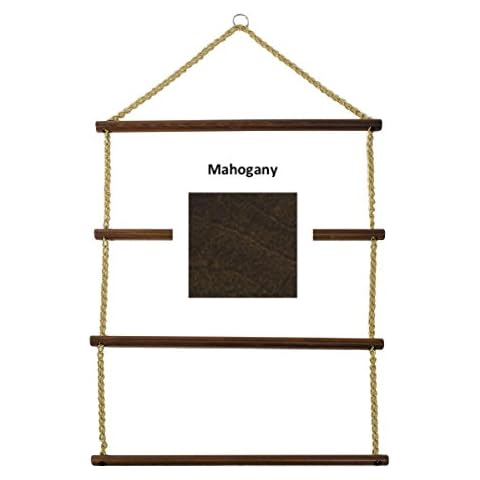 Horse Fare Products Wood Blanket Rack- 24" Made in The USA (Mahogany) Cover