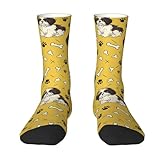 SMAZDFXX Niedlicher Shih Tzu-Hund, Knochen, Pow und Herz, exquisiter Cowboyhut & kontrastfarbene Sonnenblumen-Halbsocken für Erwachsene, Unisex-Sportschuhe