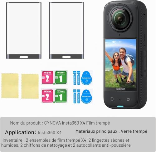 Pack accessoires Insta360 X4 idéal pour voyage et randonnée - 7