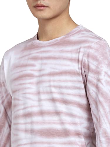 Image of Jack & Jones Men Cotton Printed Slim Fit Crew Neck T-Shirt