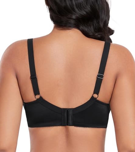 Dotvol Women'S Plus Size Full Coverage Sexy Lace Unpadded Underwire Bras Minimizer Everyday Bra thumb #1