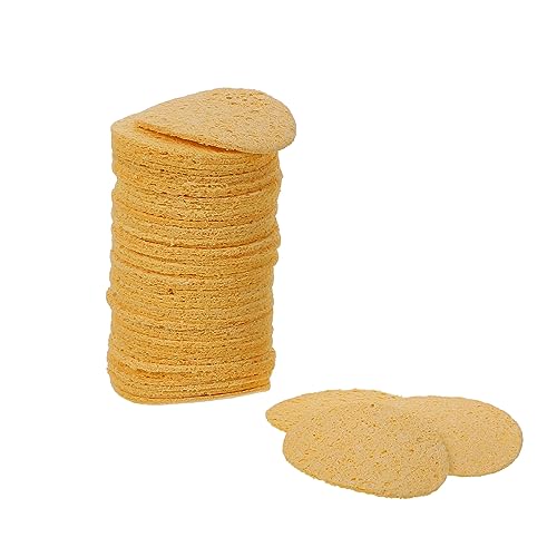 ARTIBETTER Welding Clean Sponge 50pcs Soldering Iron Cleaning Pads Non-sulfur High-temperature Resistance for Soldering Accessories