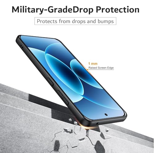 Image of Back Cover Case Compatible for Xiaomi 17 |Raised Edges Protect Camera & Screen|Slim Fit Back Case for Xiaomi 17 - Black