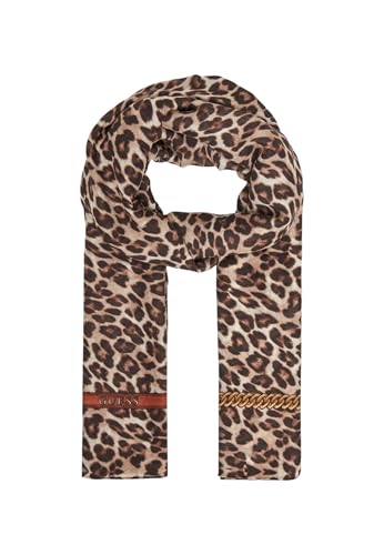 Guess Foulards Scarf 125X125 Brown 5349MOD03