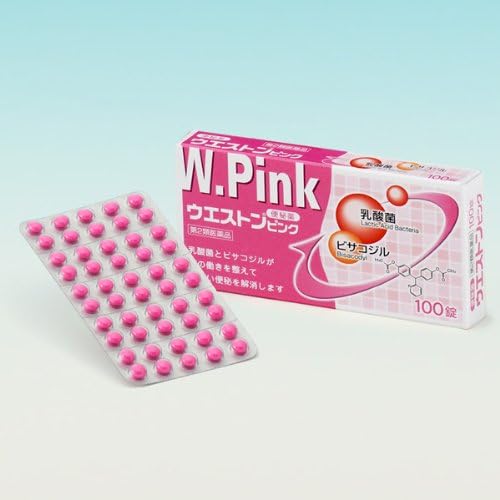 第2類医薬品 ウエストンピンク 100錠 小林薬品工業 便秘薬 浣腸剤 Amazon