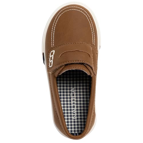 Image of Nautica Kid's Casual Boat Shoe Loafers - School Shoes for Boys (Toddler /Little Kid /Big Kid)