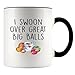 TGiakisz Yarn I Swoon Over Great Big Balls Mug, Gift For Knitter, Knitting Gift, Knitting Coffee Mug, Knitters Gift