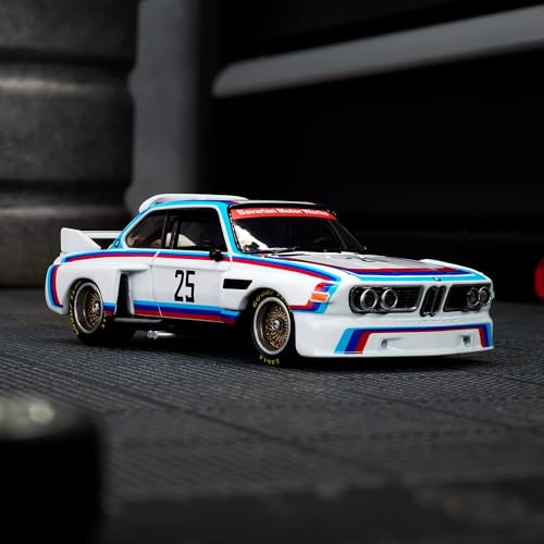 Hot Wheels Elite 64 1975 BMW 3.0 CSL miniatura 7