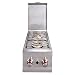 SUNSTONE 2CSB-NG Slide-In Double Side Burner Natural Gas Grill