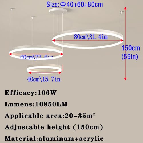 LIUYU Lampadario led soffitto, Lampadario