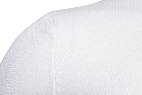 Mens Classic Sweatshirts Basic Knitted Turtleneck Jumper 7