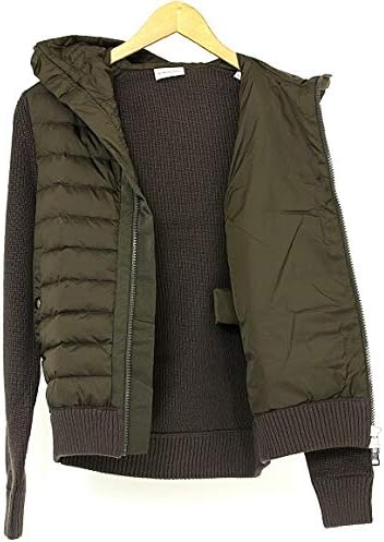 MONCLER ニットダウンジャケット カーキ グリーン s 楽天市場