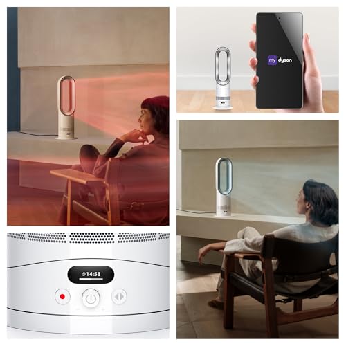 [Prime] $299.99 | Dyson Hot+Cool™ HF1 Rapid React heater fan (White/Silver) - image 3