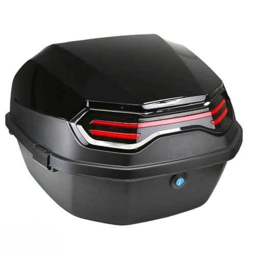 2024新型 バイク リアボックス 大容量 44Lリアボックス バイクボックス 軽量トップケース バイク 本付 簡単脱着 自転車リアボックス バイク用 オートバイボックスりキーロック可能 防犯対策 四角 防水 耐衝撃 旅行 キャンプ リアボックス+小さな基