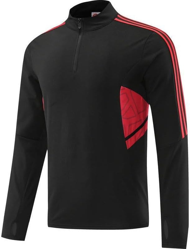 Long Sleeves Sports Suit Color Stand-up Collar Casual Fashion with Zipper