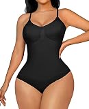 Yefecy Bodysuit Shapewear for Women Tummy Control Seamless Body Shaper Faja Tops Butt Lifting Full B