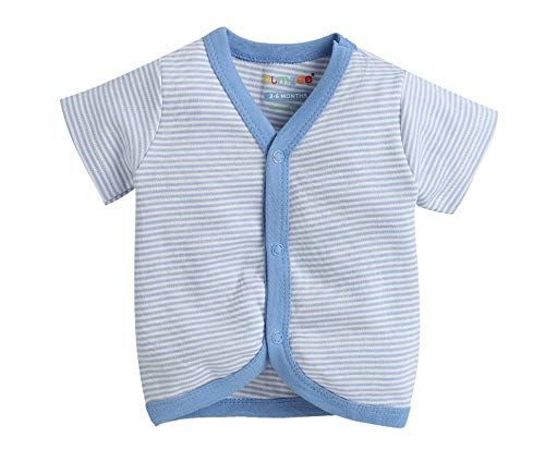 Image of Bumzee Front Open Half Sleeves T-Shirt for Baby