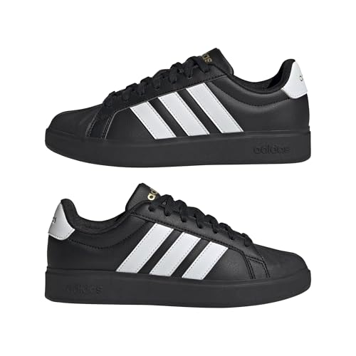 adidas Damen Streettalk Shoes, core Black/FTWR White/Gold met., 43 1/3 EU – Ansicht 6
