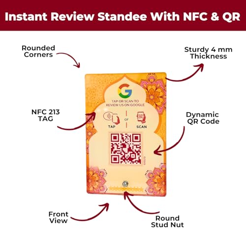 tinydabba Diwali Edition Review NFC Standee with QR Code by tinydabba - 4