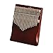 Ruluti 17 Clés Thumb Pratique Finger Piano Multi-Fonctionnel Pratique Durable Kalimba Mangeoire Instrument De Musique pour Débutants