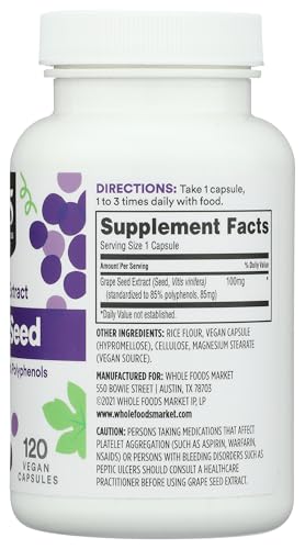 Whole Foods Market Grapeseed Extract