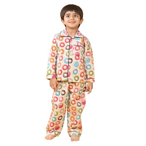 Image of Jam & Sugar Boys Cotton Printed Night Suit Set