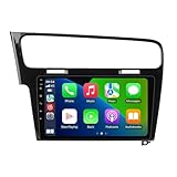 2+64GB Android Radio for VW Golf 7 MK7 2013-2018 (Black) Stereo Upgrade Dash Kit GPS Navigation,10.1