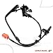 A-Premium ABS Wheel Speed Sensor Compatible with Acura Models - TL 2004 2005 2006 2007 2008, Sedan - Front Left Driver Side, Replace# 57455-SEP-A01, 57455SEPA01