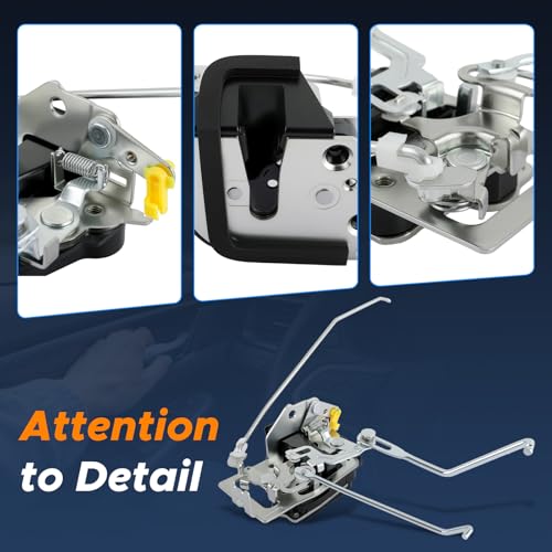 Image of Front Driver Door Lock Actuator Compatible with Toyota Tacoma 1998-2004 | Front Left Driver Side Door Lock Actuator, Non Power Door Latch Replaces 69320-04010