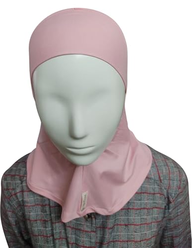Image of TCP Women's Ninja Beige Jersey Cap, under scarf Neck Covering Hijab Tube cap Age 16+ years