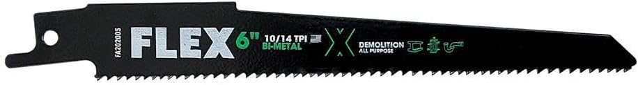 FLEX 12-Piece Demolition Reciprocating Saw Blade Set - FAM20201-12