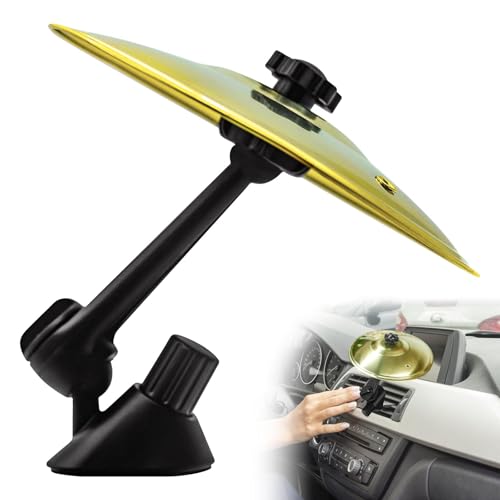 Rejilla de ventilación para platillos de Coche Peugeot RC sw rcline RC-Line 206 307 407 1007 4007 Mini platillos de batería de Acero Inoxidable con rotación de 360°, Instrumento Musical Creativo