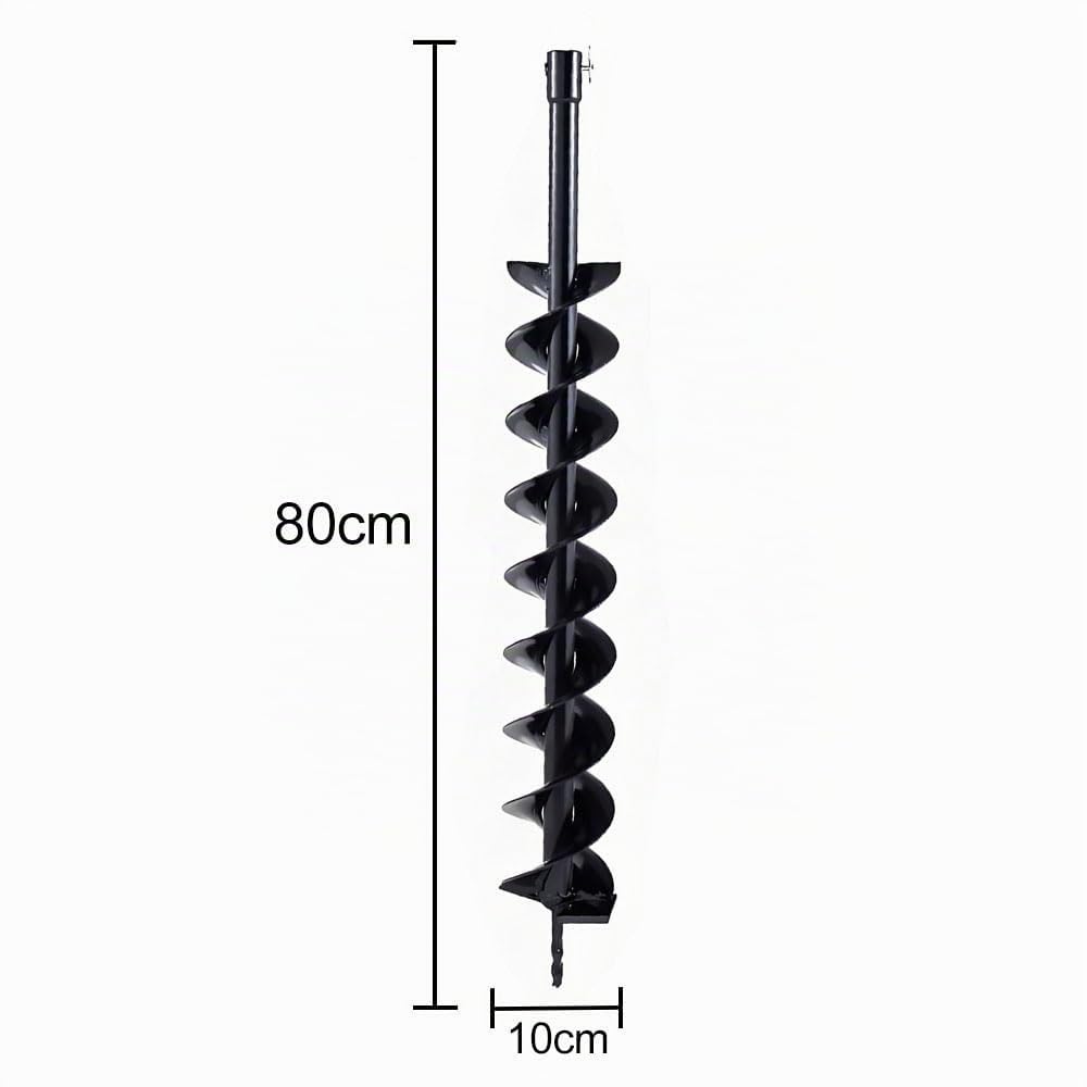 Erdbohrer Ø100 × 800 mm, 20 mm Aufnahme, mit SDS-Adapter